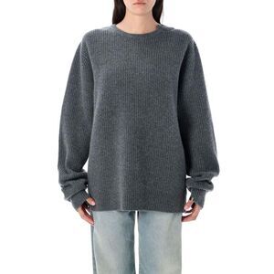 EXTREME CASHMERE Ribbed Crewneck Sweater Men FELT Sweaters & Cardigans